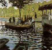 Claude Monet La Grenouillere oil painting